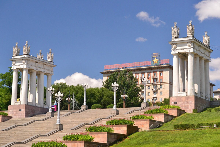 Волгоград самый длинный город