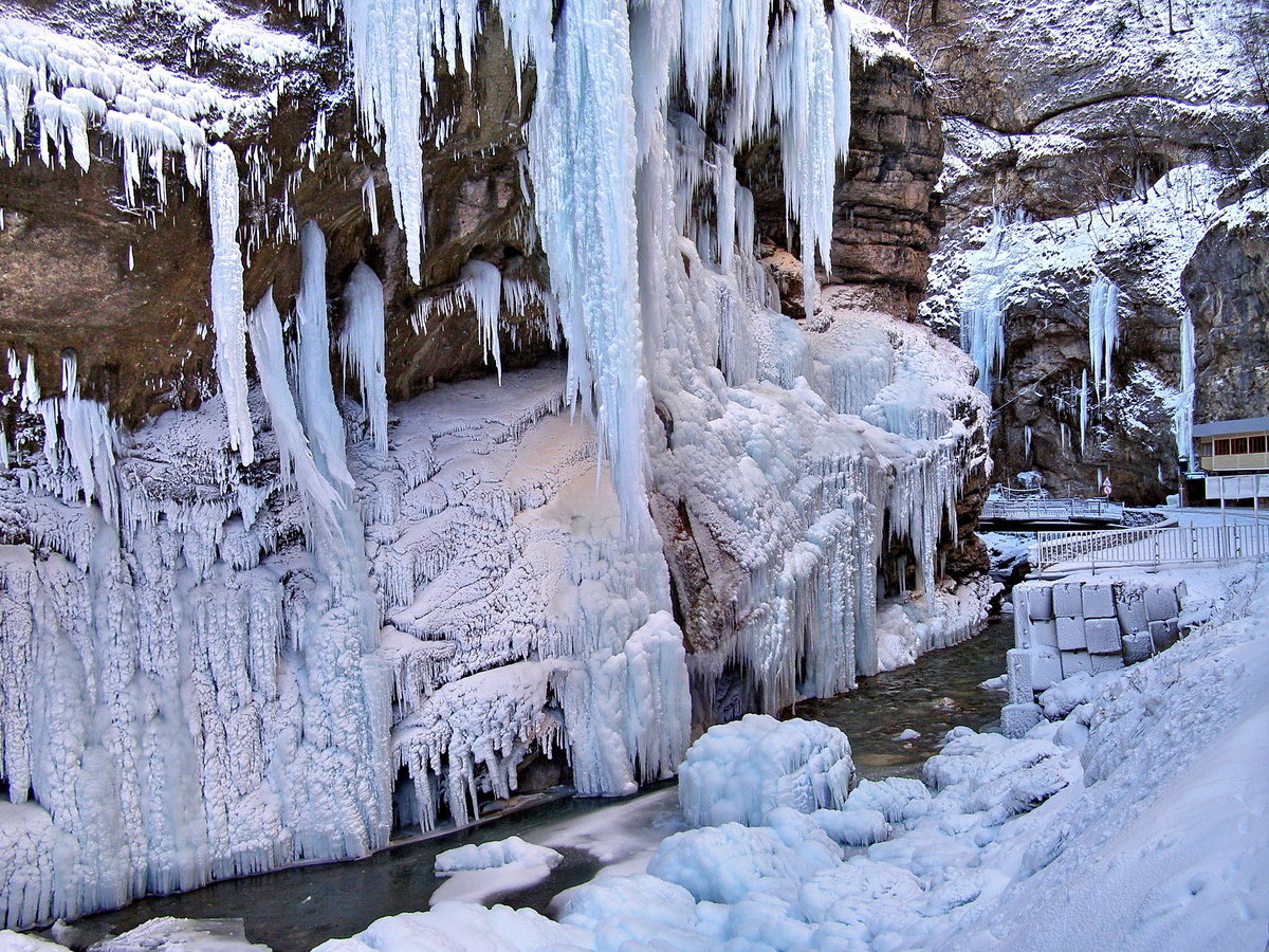 Чегемские водопады Кабардино-Балкария