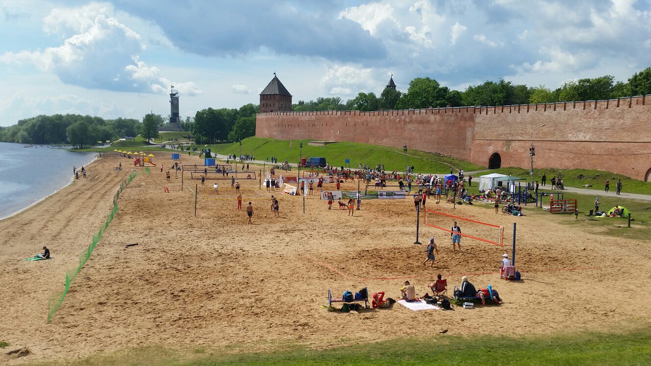 Пляж великий новгород фото Новгородское лето - МРГ-Онлайн